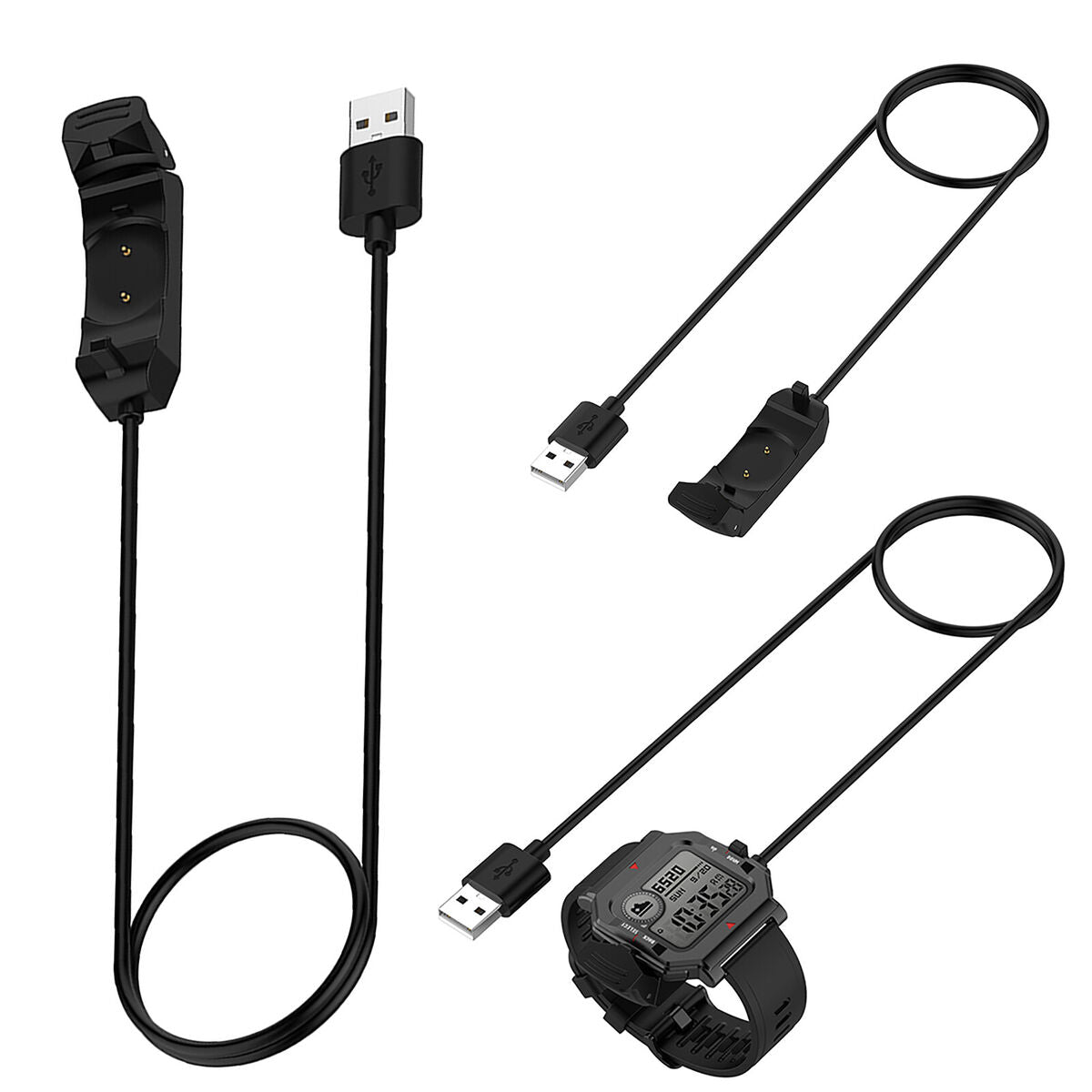 USB Charging Cable Dock Cradle Charger for Huami Amazfit Neo Smart Watch Parts