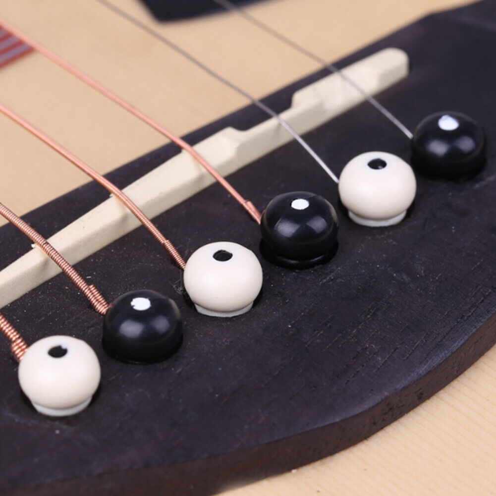 15pcs Acoustic Guitar Bridge Pins Nail Puller Remover Guitar Saddle Nut Set