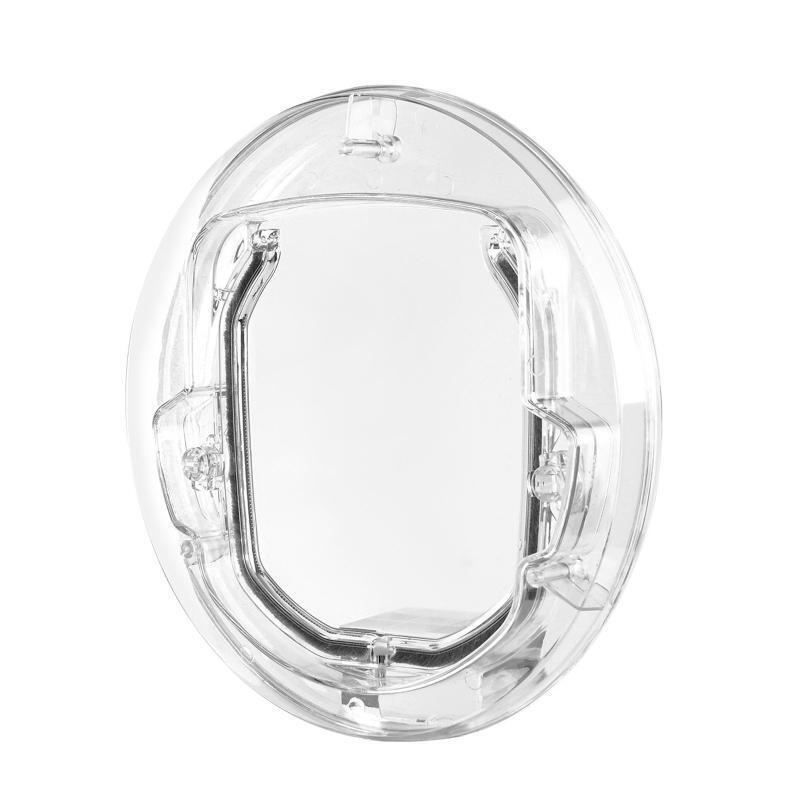 Transparent Pet Door for Dogs and Cats Silent Action and Dust-proof Design Gift