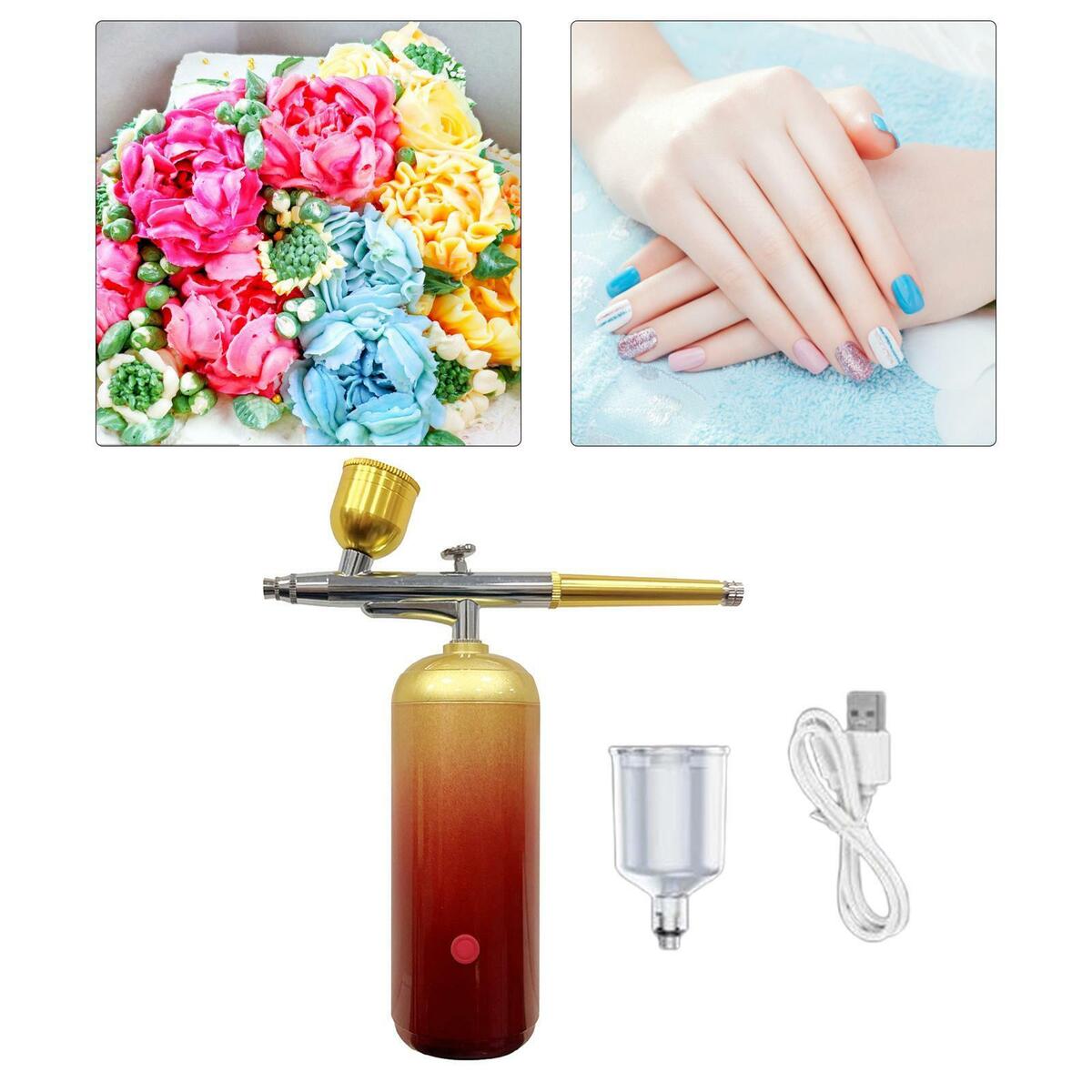 Multipurpose Airbrush for Artistic Drawing Painting Cake Decorating Manicure