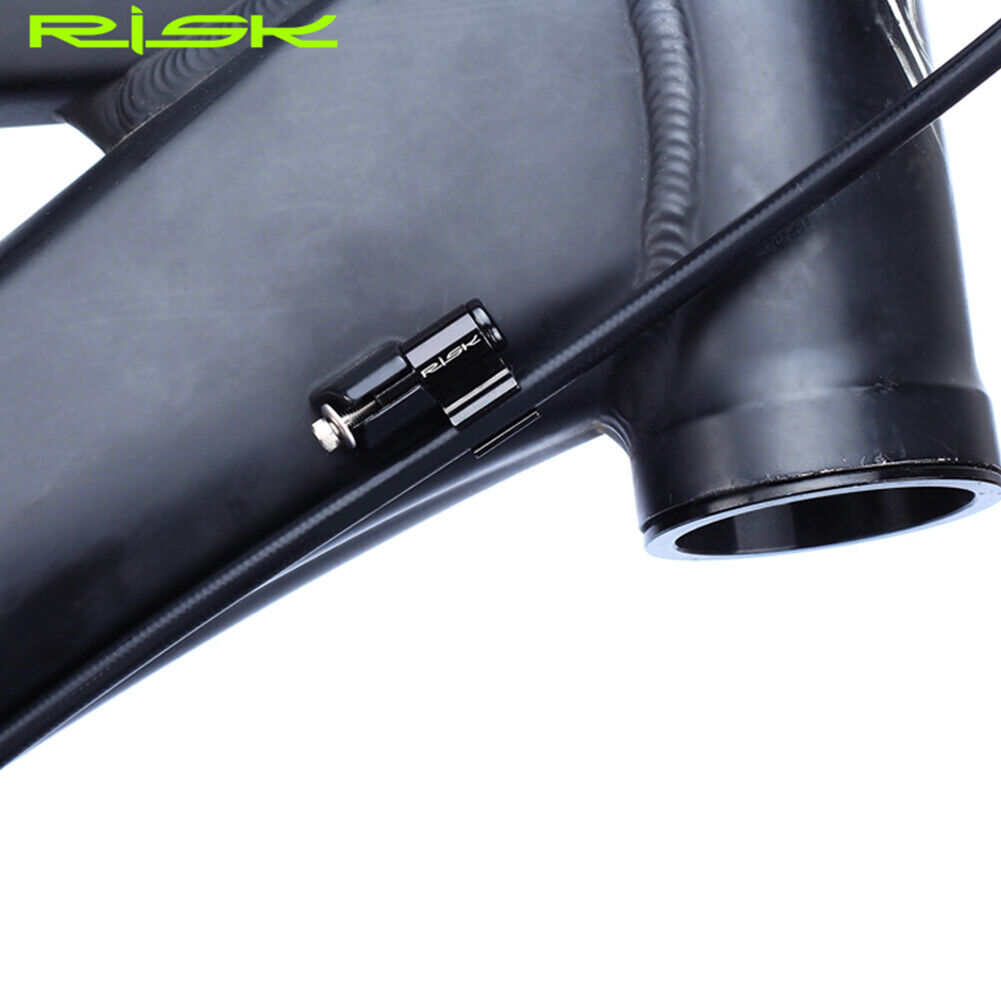 4pcs RISK MTB Bike Oil Tube Fixed Conversion Seat Disc Brake Cable Guide