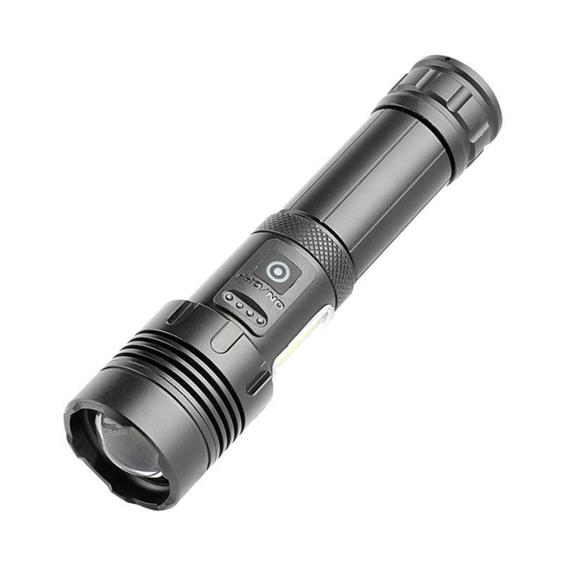 Portable P70 Light Torch No Battery for Camping Police Emergency Power Display