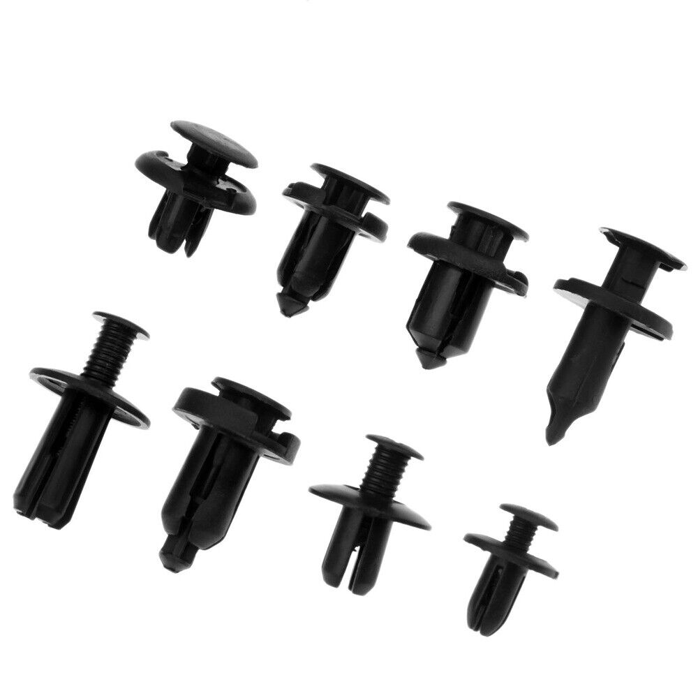 200Pcs Plastic Clip Auto Fastener Rivet Bumper Panel Fender Repair Tools Top