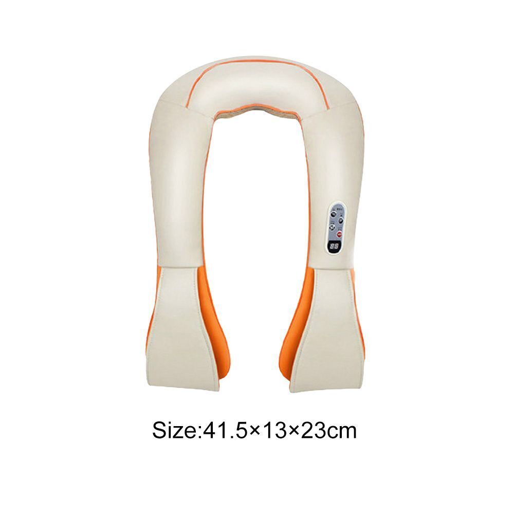 New Heat Kneading Electric Shoulder Massager Back Massage Neck Shiatsu