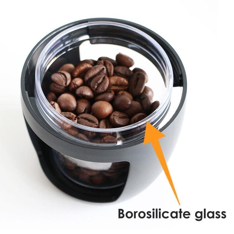 Manual Coffee Grinder with Swing Handle Handmade Hand Crank Bean Mill