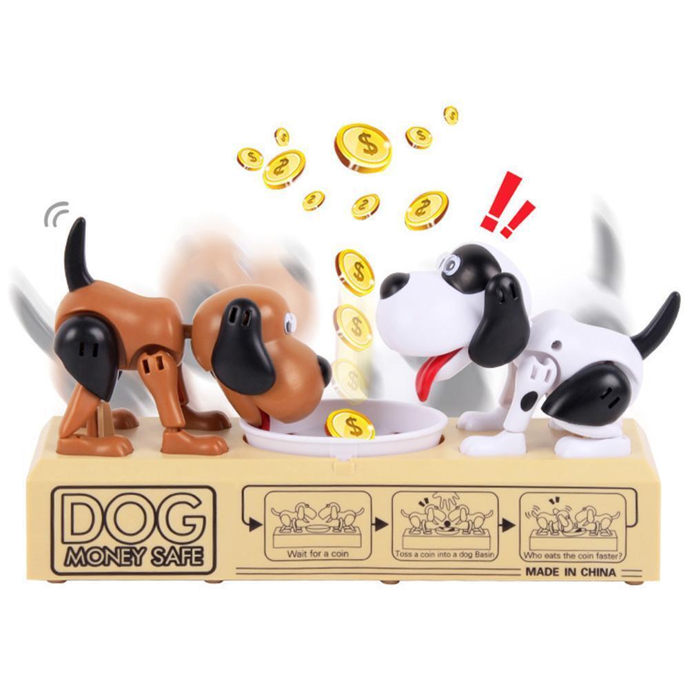 Hungry Eating Dog Banco Canino Money Box Money Bank Stole Coin Piggy Bank