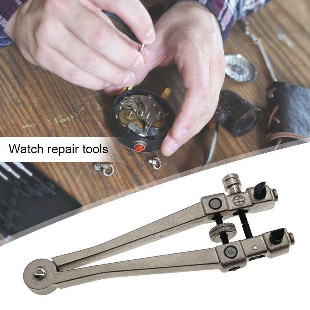Large V-shape Watchmaker Repair Tool Watch Case Screw Back Opener Wrench