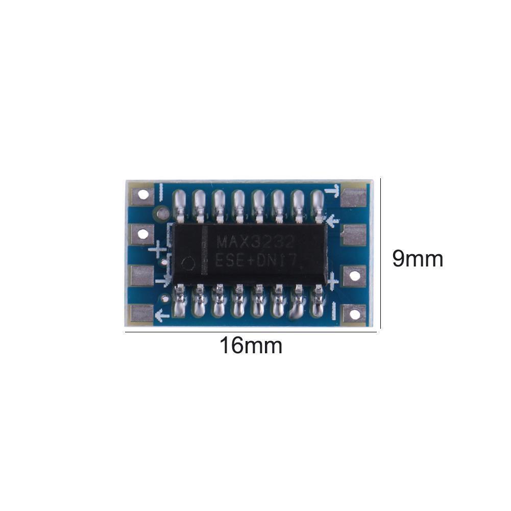 MCU Mini RS232 to TTL Converter Adapter Module MAX3232 Serial Port Board
