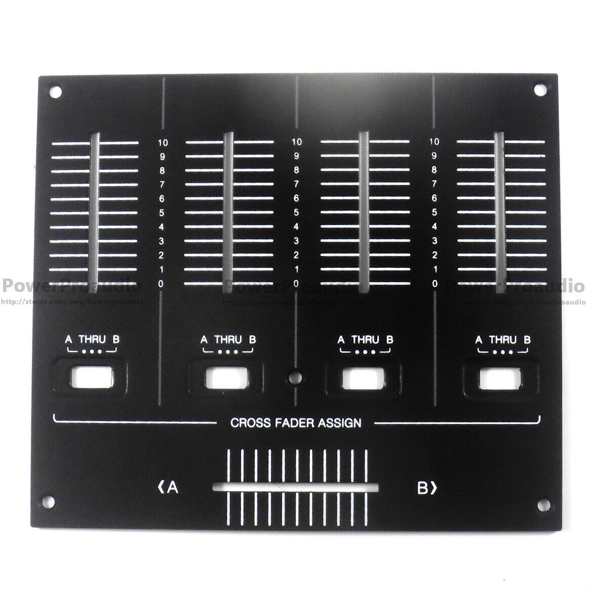 4pcs Dah2830 metal fader panel for pioneer djm-900nexus djm900 900srt