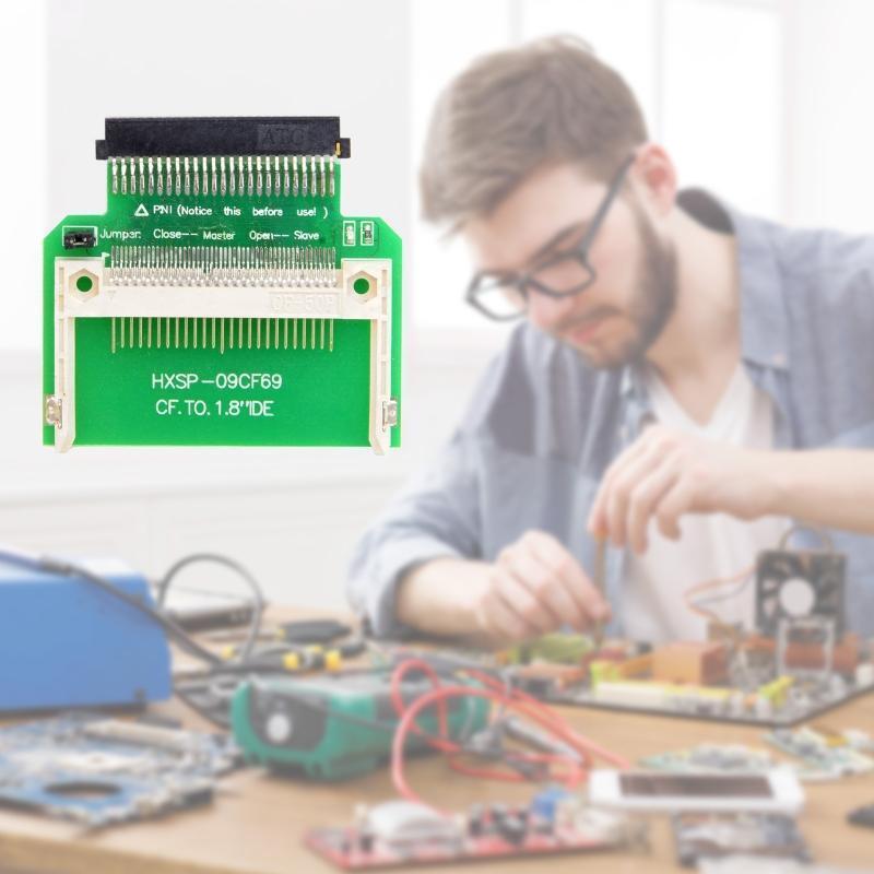 CF Card to IDE Adapter Card CF Compact Flash Memory to 1.8in 50Pin IDE Converter