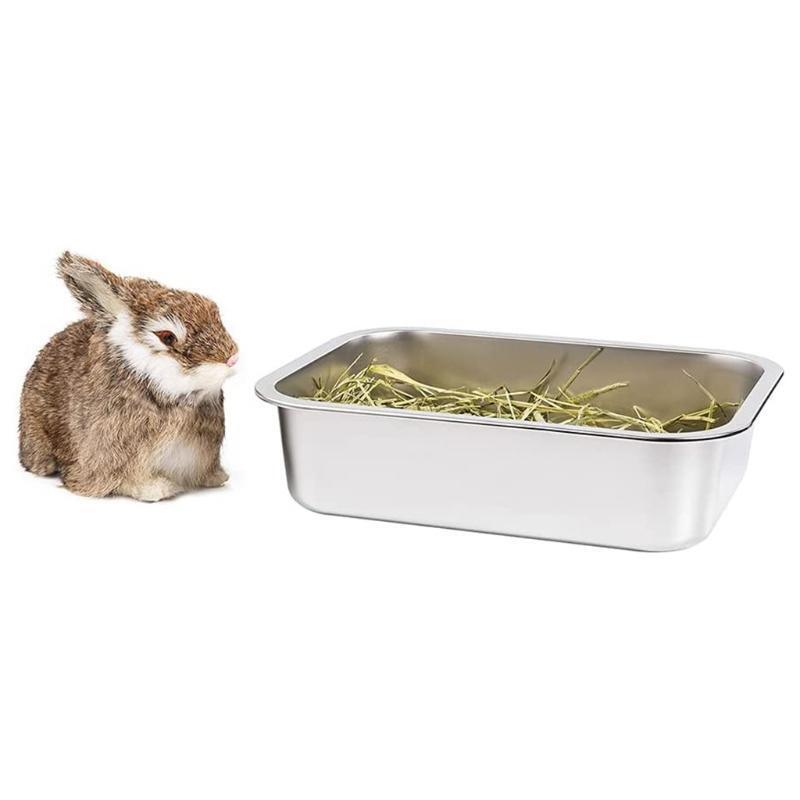 Smooth Surface Metal Pan High Quality Stainless Steel Litter Box Thickening Gift
