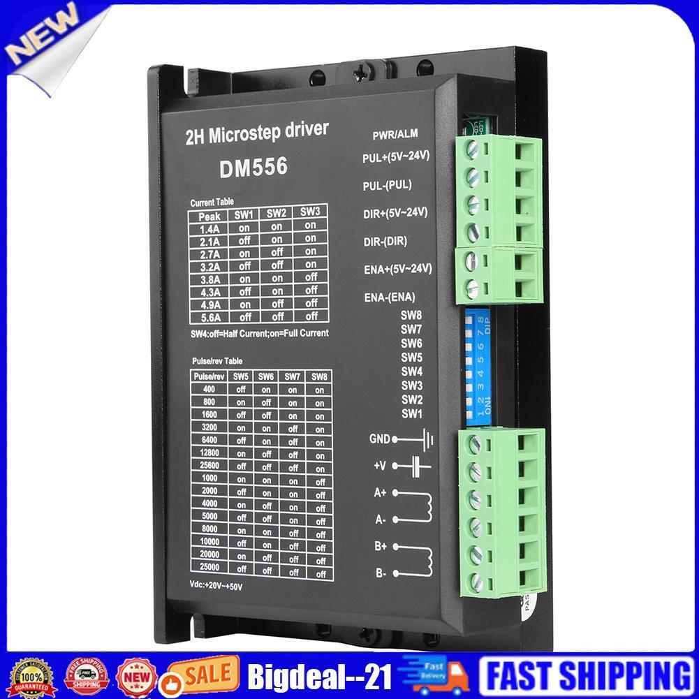 DM556 Digital Stepper Motor Driver 2-Phase 5.6A for 57 86 Stepping Motor