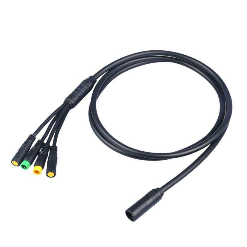 Ebike 1T4 Cable for Bafang BBS01 BBS02 BBSHD Mid Motor Thumb Throttle Connector