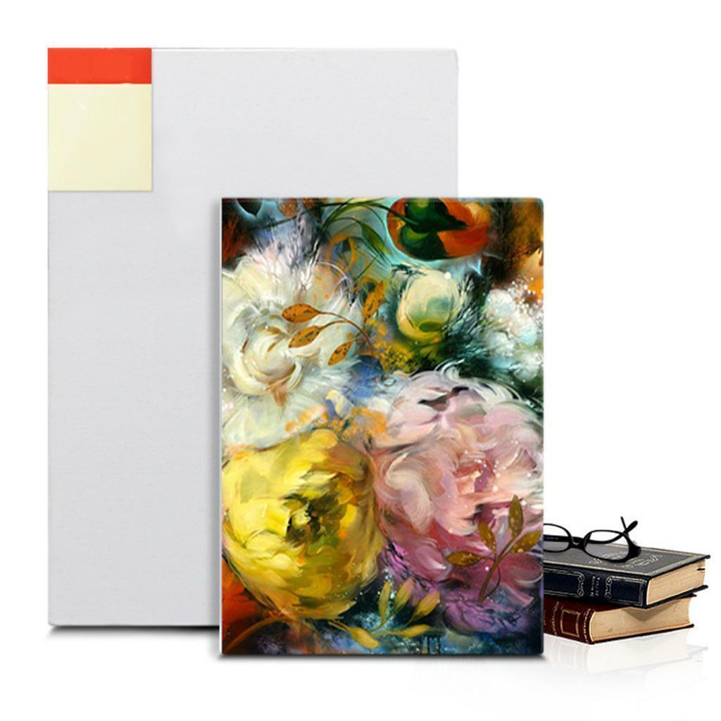 2x Blank Linen Canvas Oil Acrylic Watercolor Hobby Painting Stretched Canvas