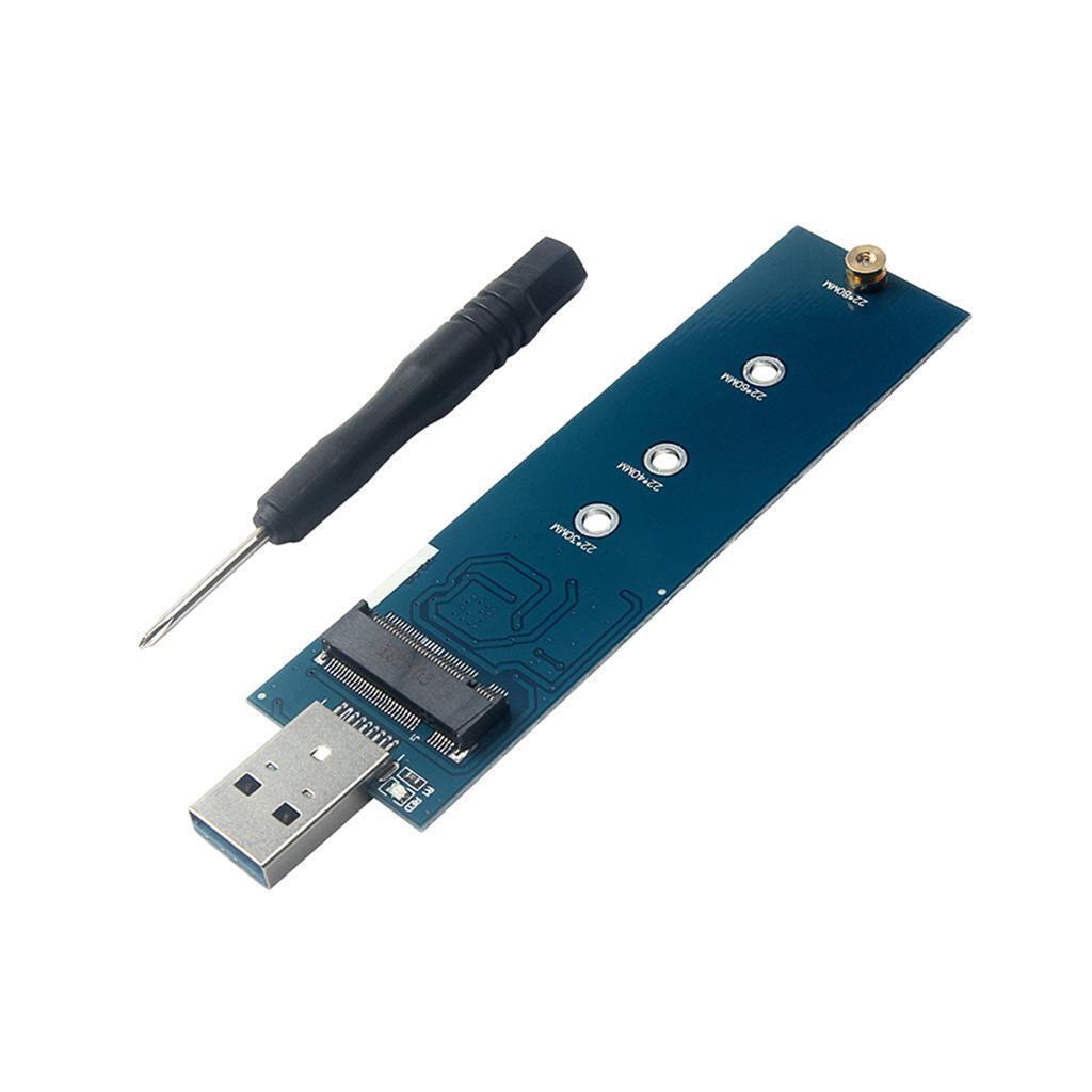 USB 3.0 To   M.2  SSD Conveter Adapter Card, 5Gbps Fast Transfer