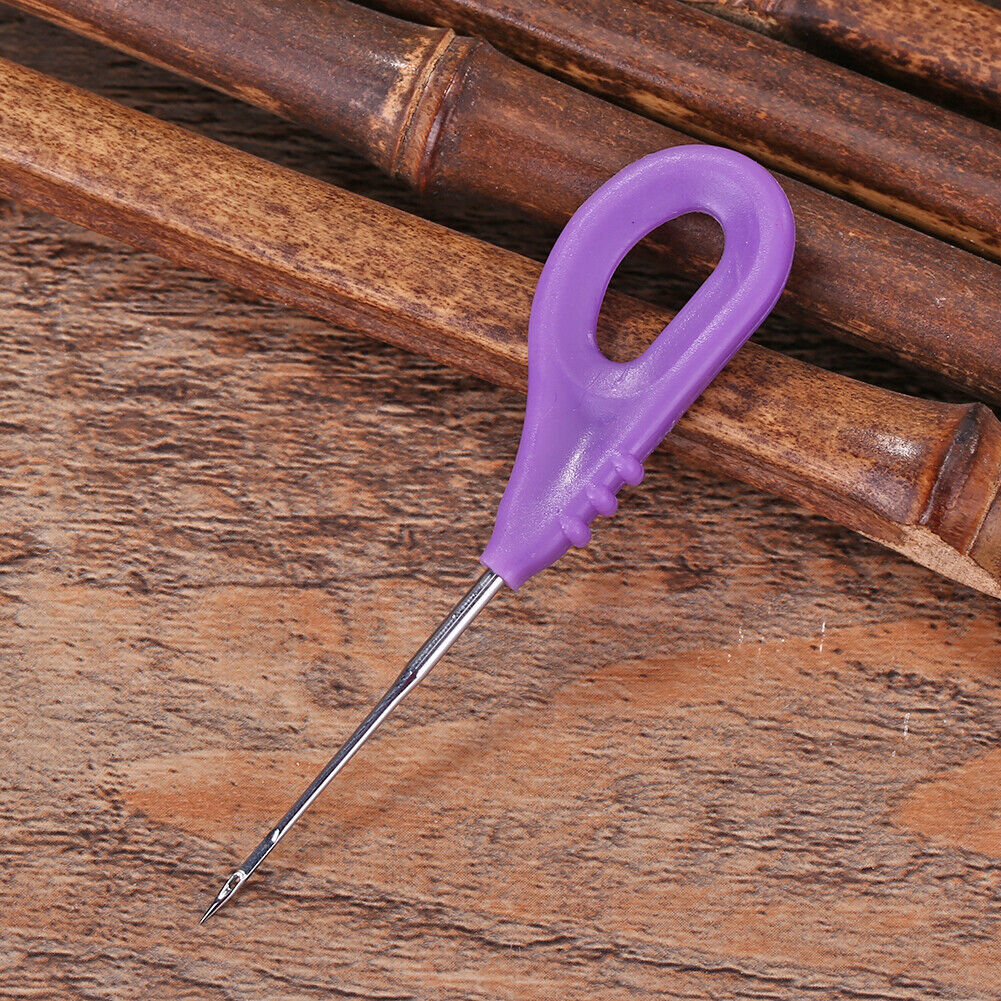 Fishing Boilies Bait Gate Needle for Hair Rig Carp Fishing Tackle (Purple)