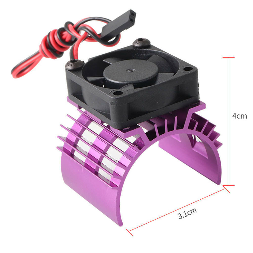 Brushed Brushless 540 550 Motor Heatsink  /10 RC Car