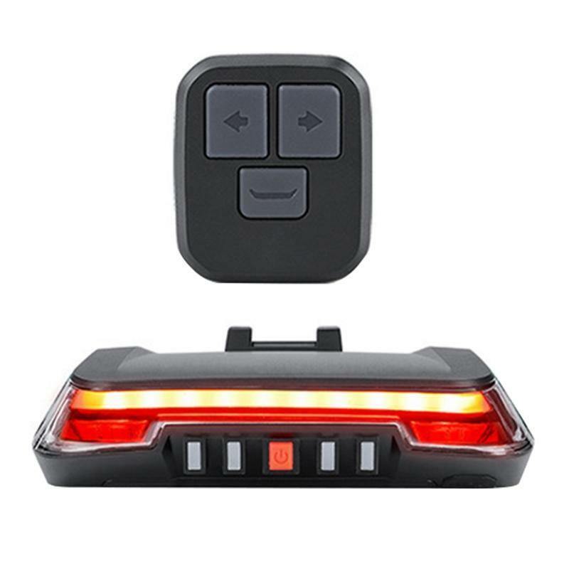 Rechargeable Taillight for MTB Road Bike, LED Light w/ Wireless Remote Control