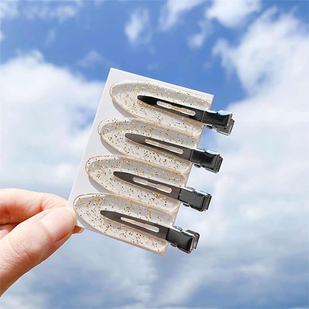 Mark Makeup Bang Clip No Bend Barrettes Seamless Hair Clips No Crease Hairpin