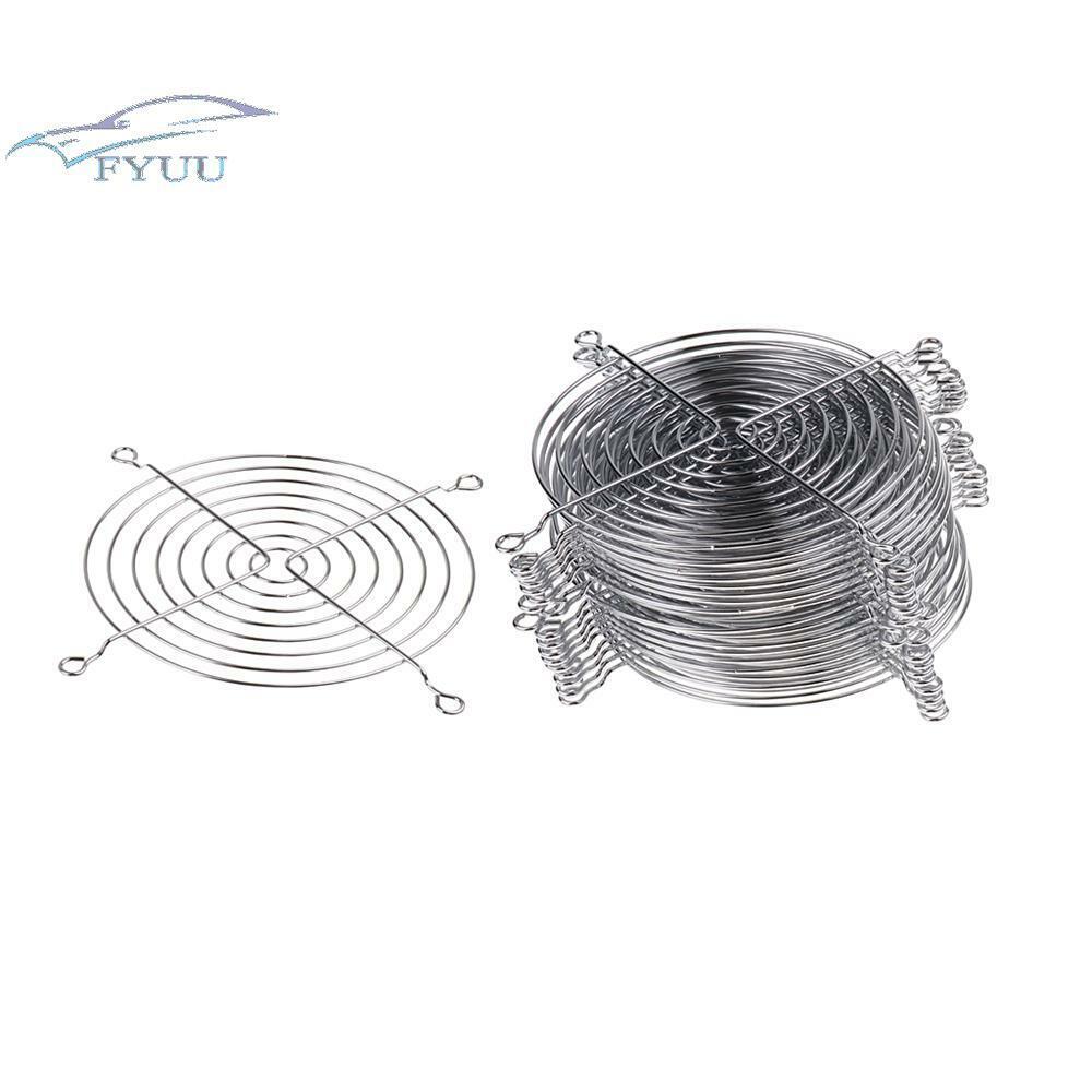20 Pcs 12cm Metal Net Fan Cover CPU Fan Grille Computer Cooling Fans Protector