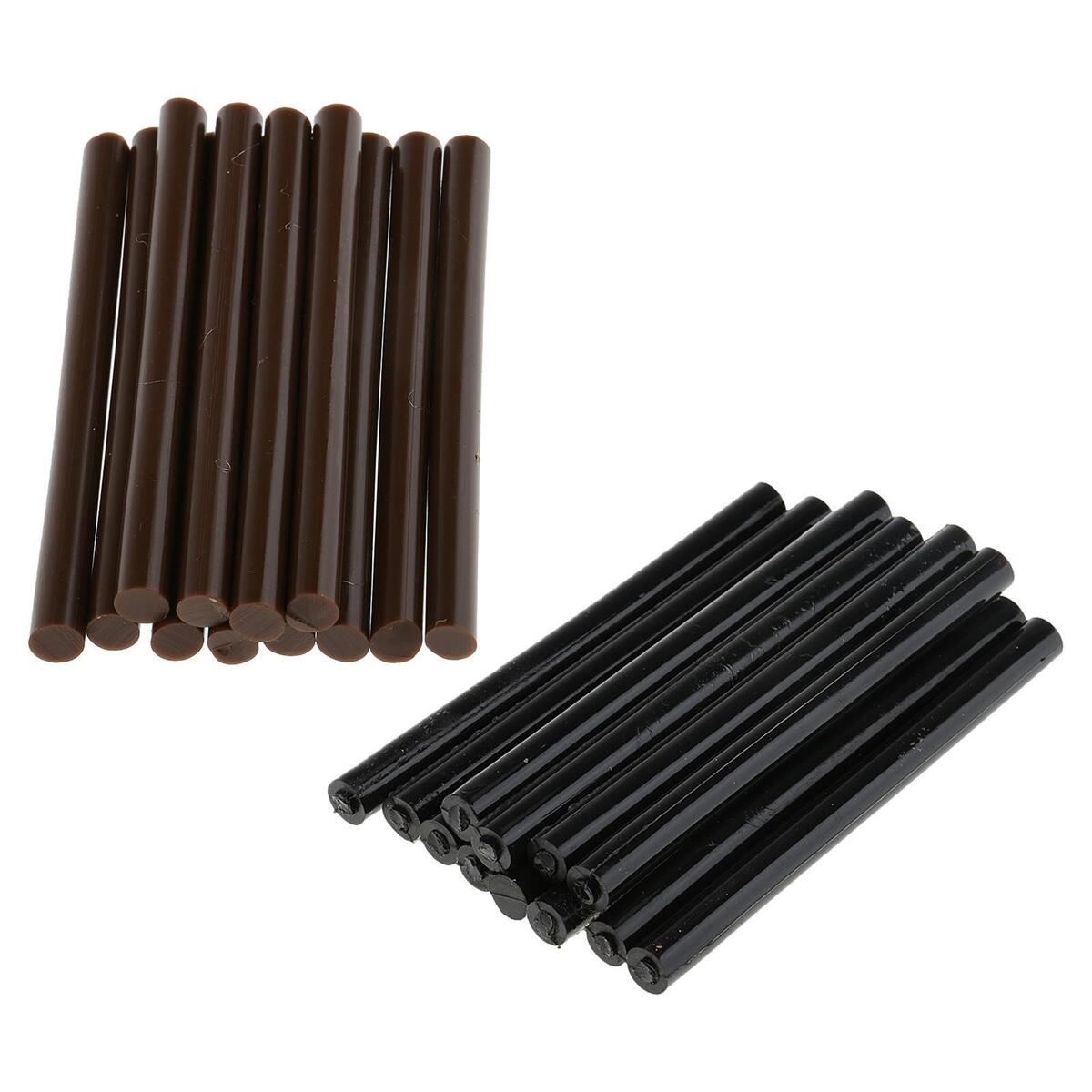 24 Pieces Hair Glue Sticks Hair Extension Bonding Glue DIY Craft Repair