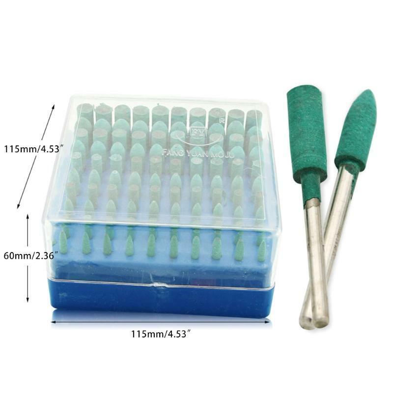 100 Cylindrical Grinding Heads and 100 Conical Grinding Heads  Sanding Tools