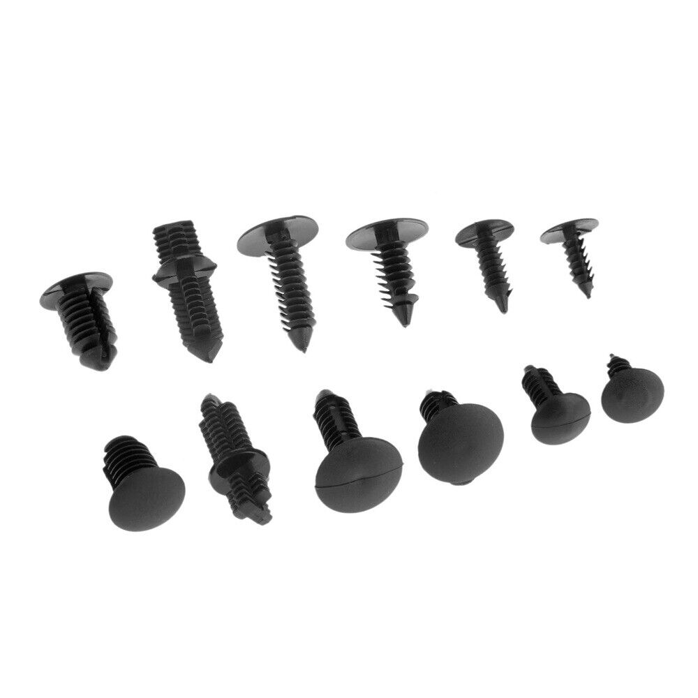 146X  Universal Ceiling Fixed Clamp Rivet Trunk Fastener Clip with Box  Mixed