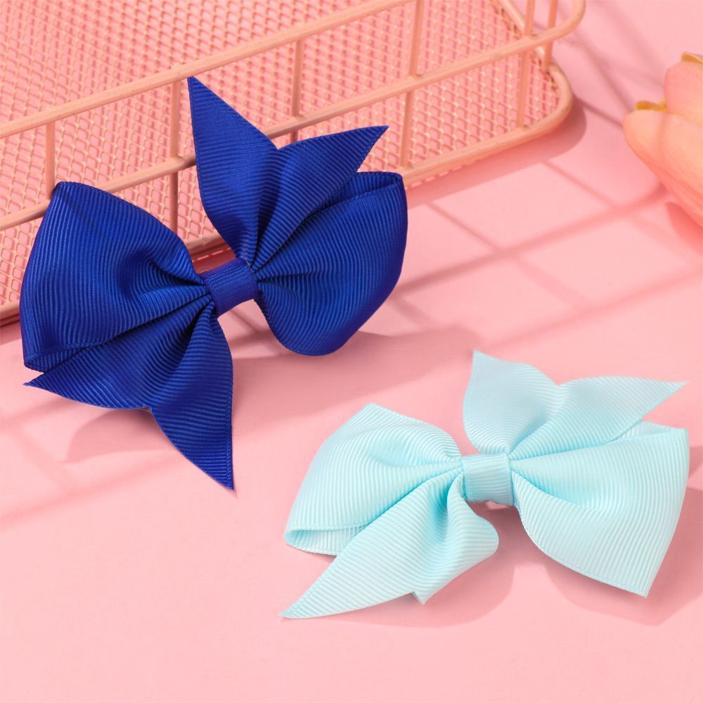 Accessories Kids Cute Metal Alligator Hair Clips Bow Hairpin Barrettes Headwear