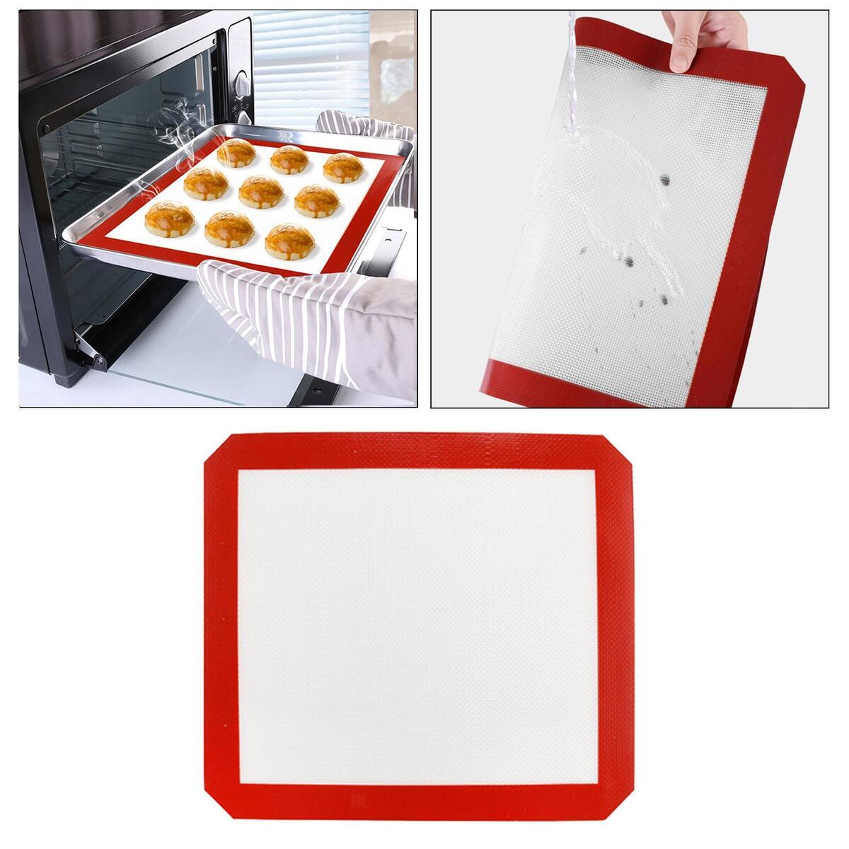 Multi Purpose Silicone Baking Mat Bakeware Mat Rolling Counter Mat for Bun