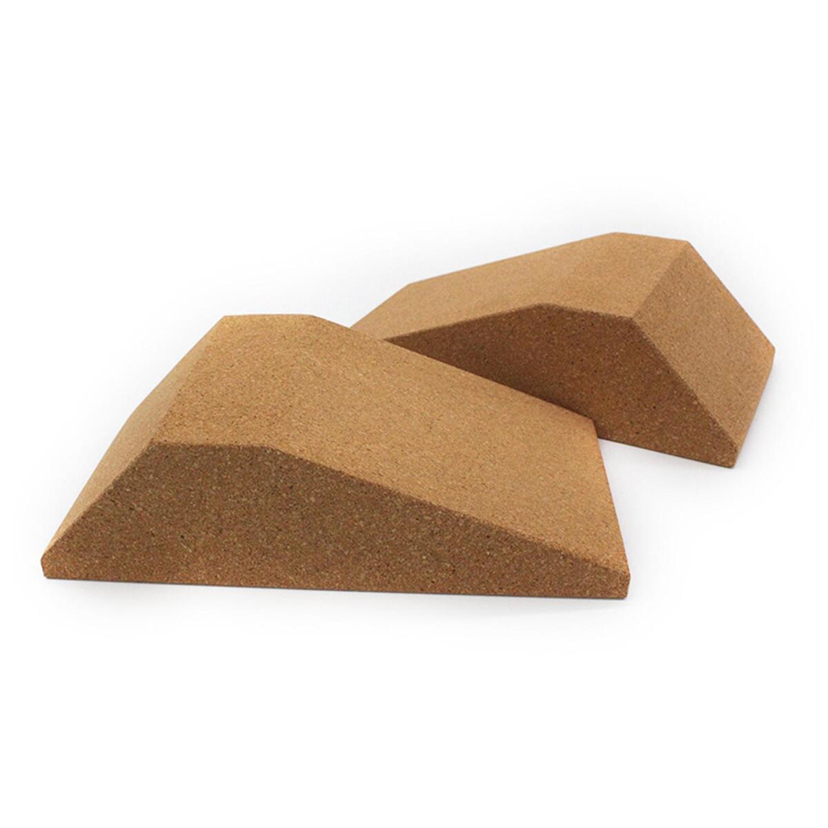 Cork Squat Wedge Block Exercise Brick Slant Board for Indoor Yoga