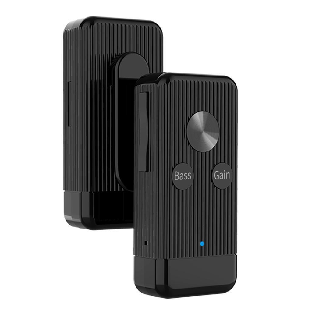 Almencla HiFi Headphone Amplifier, Portable 3.5mm Adapter Stereo Audio