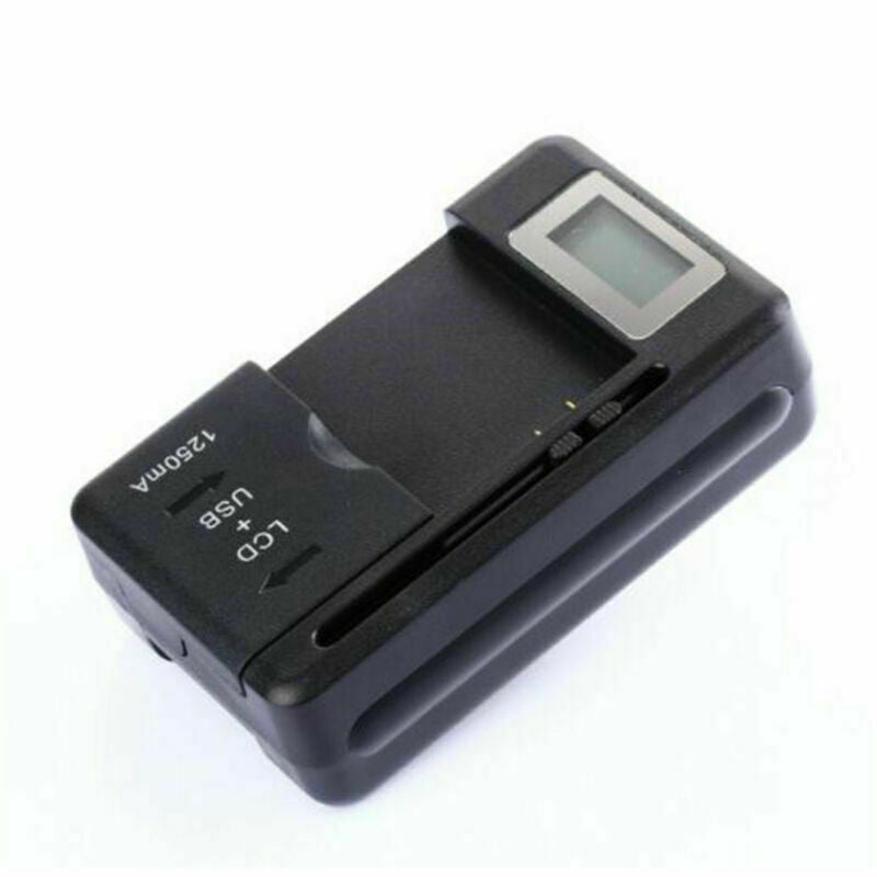 1pc Universal Battery Charger With LCD Us Plug For Nokia BL-4C BL-5C BL-6C BL-5B