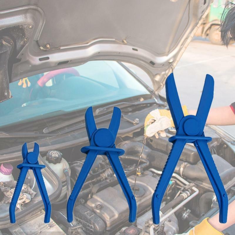 3 Pieces Hose Pinch Tool Brake Line Pinch Pliers Ergonomic Handle Design