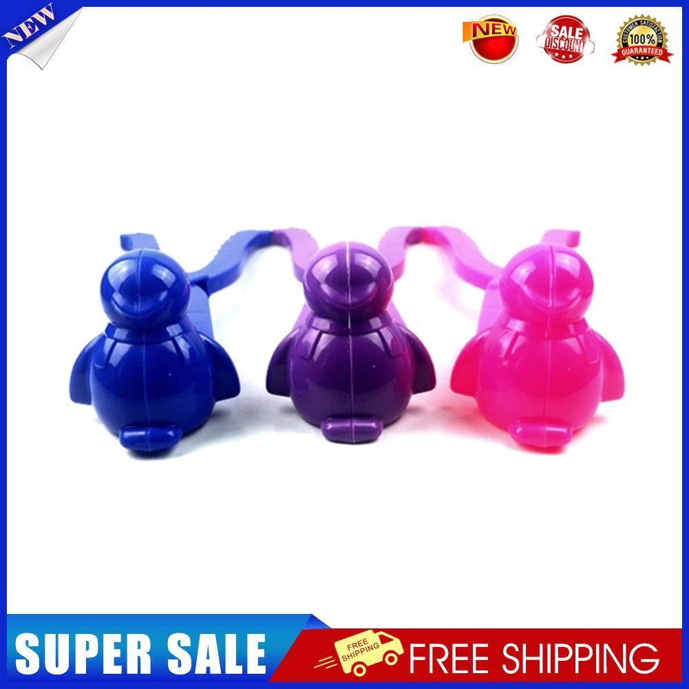 Penguin Snowball Maker Clip Snow Sand Ball Mold Tool Snowball Clip Random