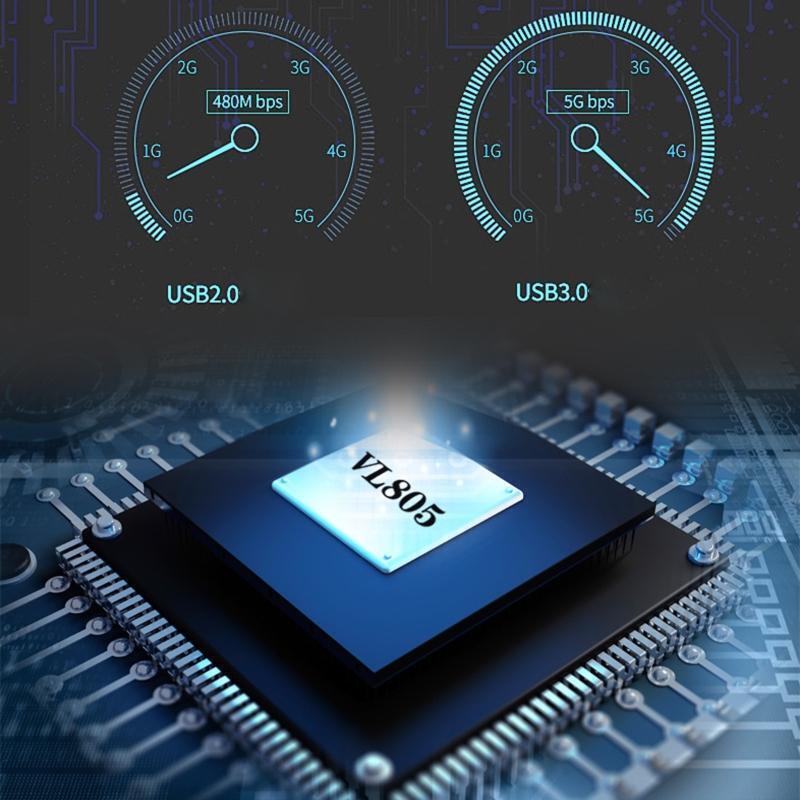 M.2 SSD to USB 3.1 Type C Card Based M Key Hard Drive Converter Support Windows