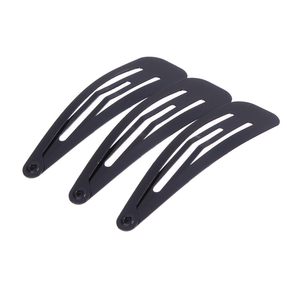 12pcs Black Girls Hair Clips Hairpins Hairgrip Barrettes Accessories