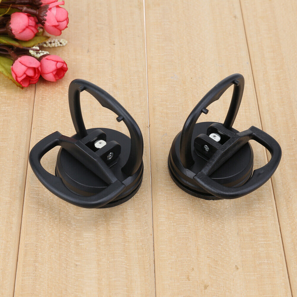 2pcs Black Phone Repair Screen Glass Lift Vacuum Strong Suction Cup Tools