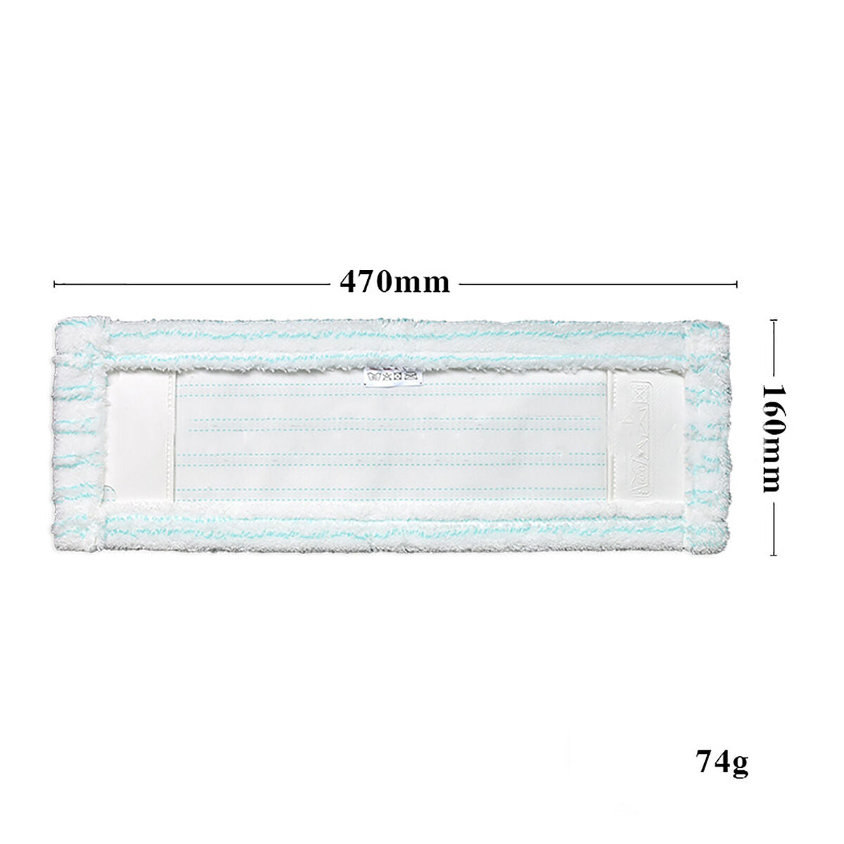 For Leifheit Profi XL Mop Floor Wiper Accessory Washable Cleaning Mop Cover Pad