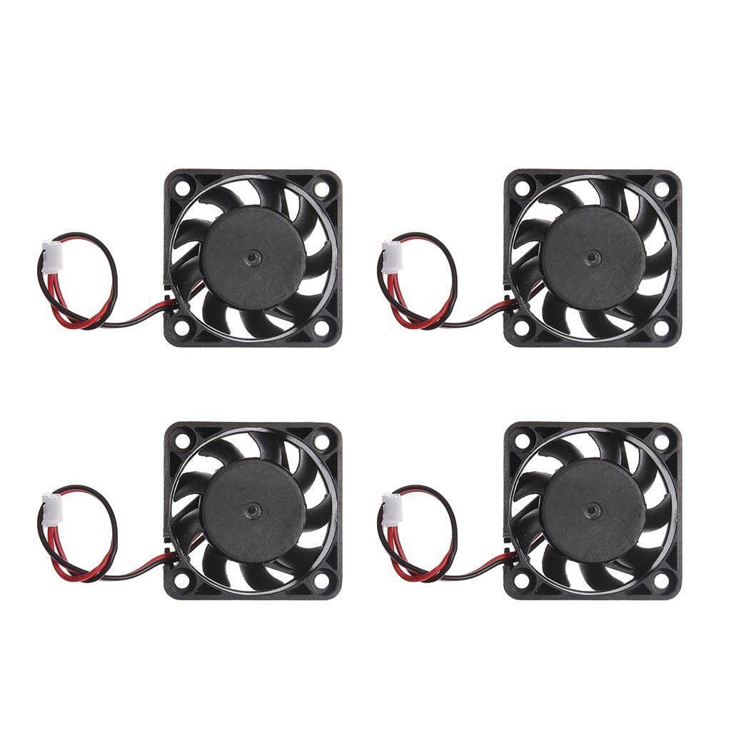 12V 2Pin 40mm Mini 4cm Fan Silent Computer Cooler Cooling Fan PC