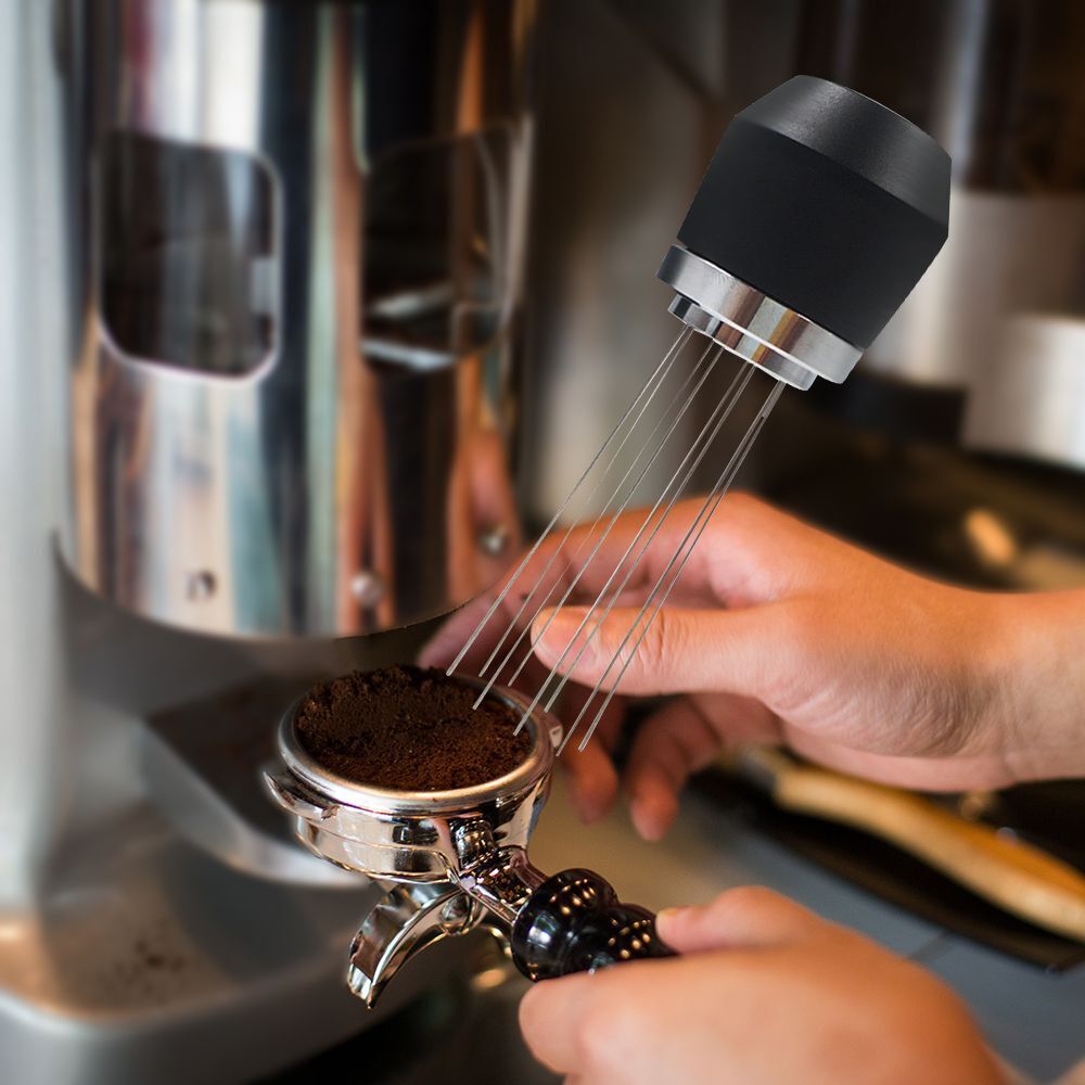 Steel Coffee Stirring Tool Barista Coffee Distributor Espresso Coffee Stirrer