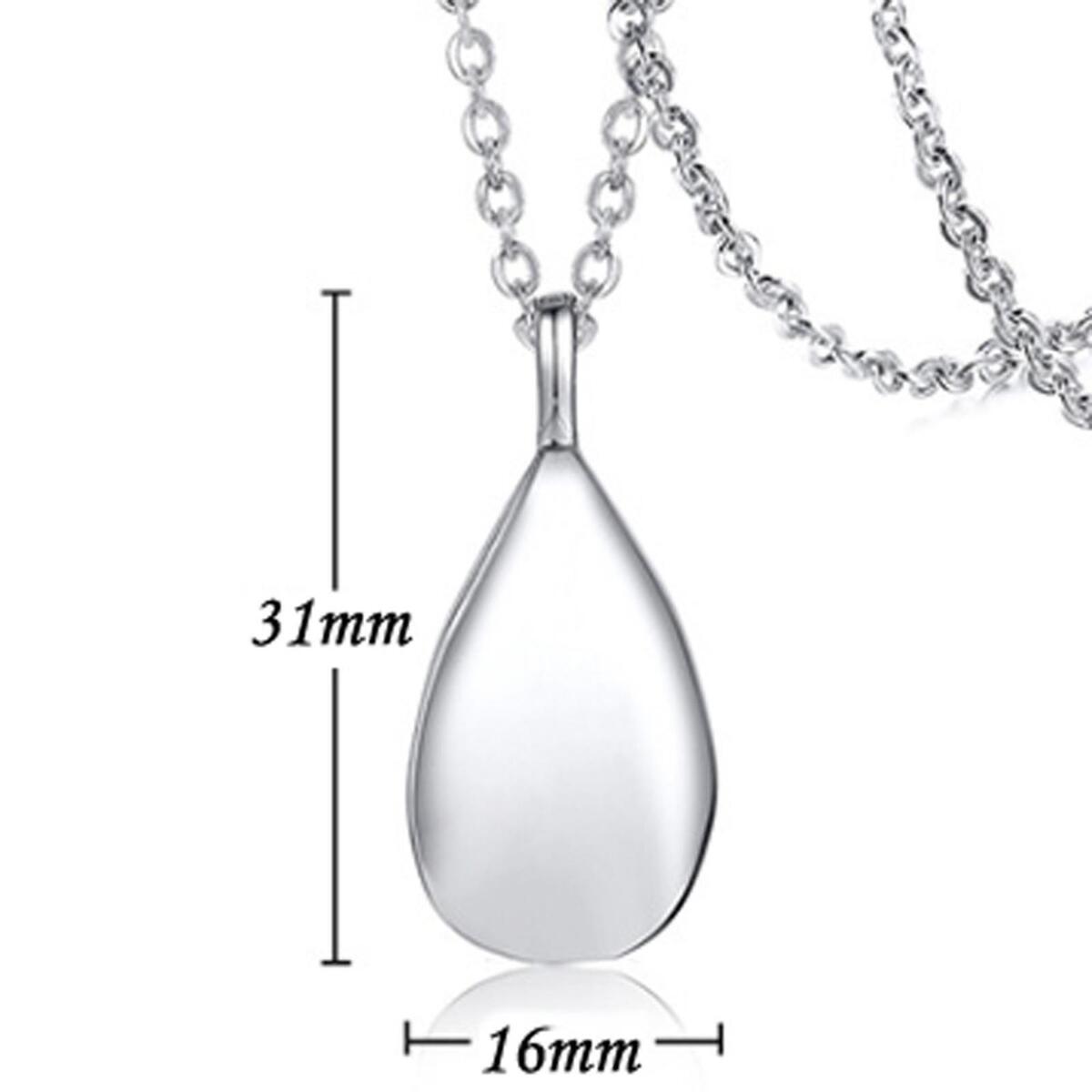 2x Exquisite Urn Necklace Cremation Jewelry Urn Holder  men