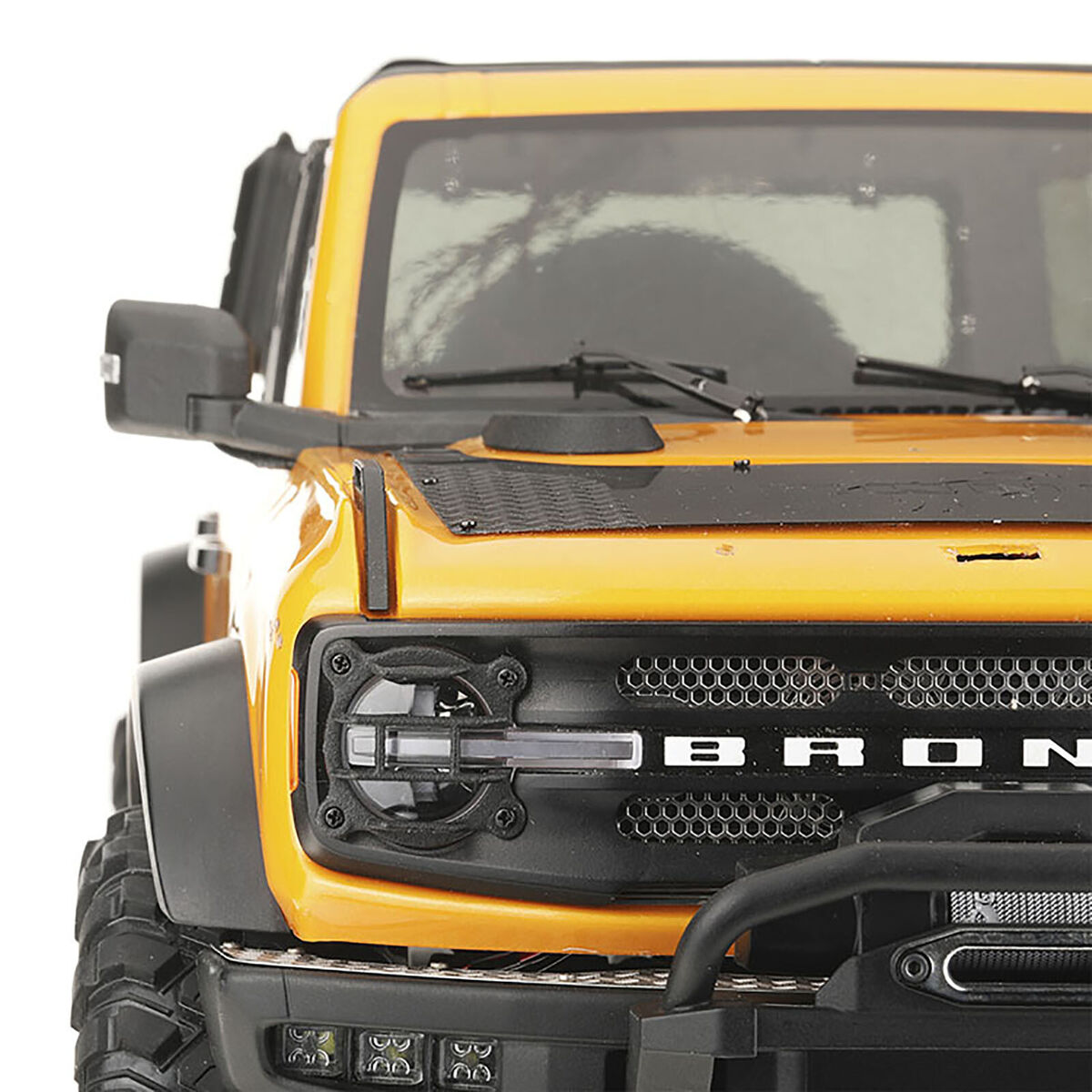 Front Headlight Lamp Cover Frame for TRX-4 TRX4 New Bronco 1/10 RC Car Parts ##