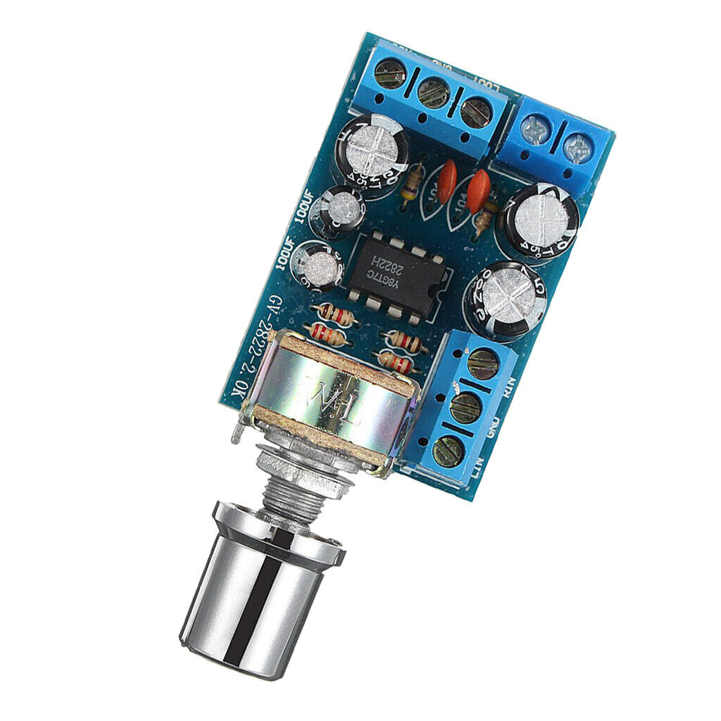 Stereo 2.0 Audio Amplifier Board Portable Mini Radiogram Amp Module