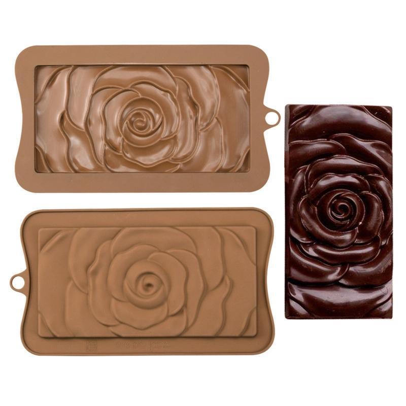 Silicone Flower Shaped Chocolate Mold Food-Grade Silicone Material BPA Free Mold