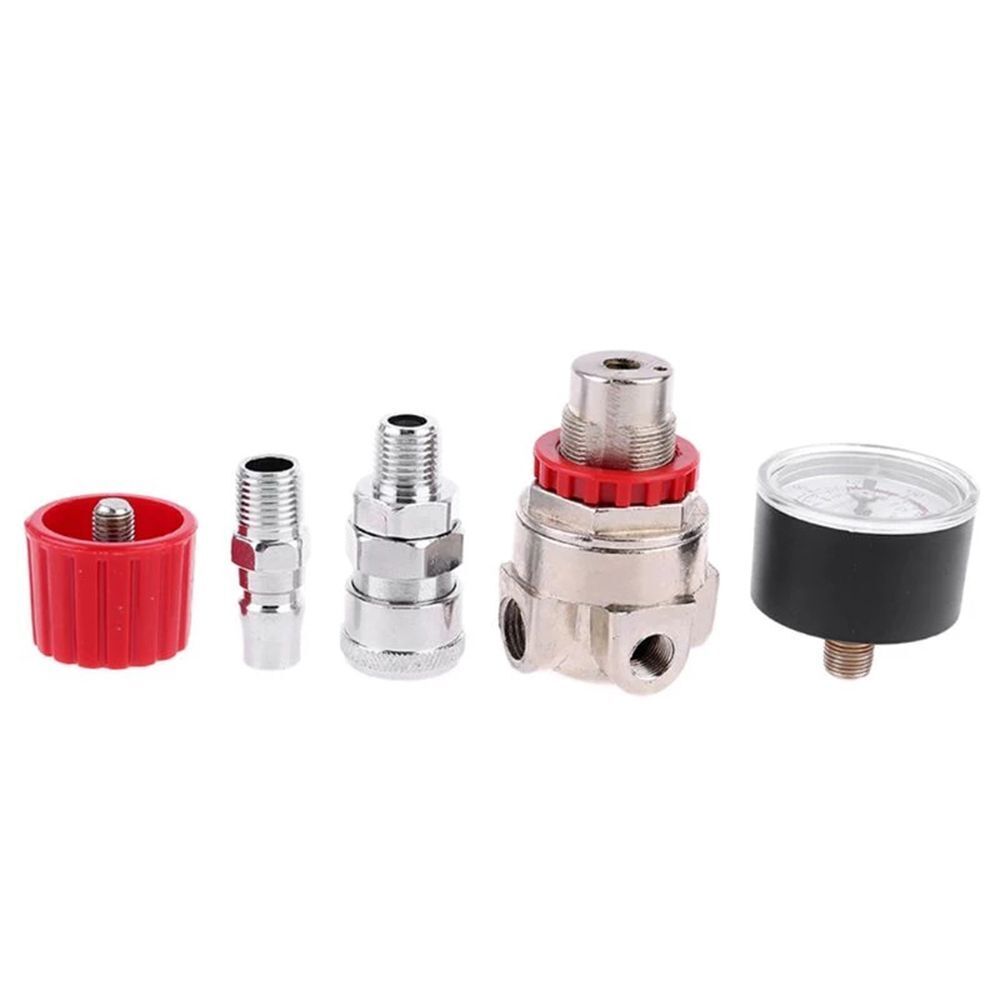 Processor Valve Gauge Pressure Regulator Switch Control Male/Female Connector