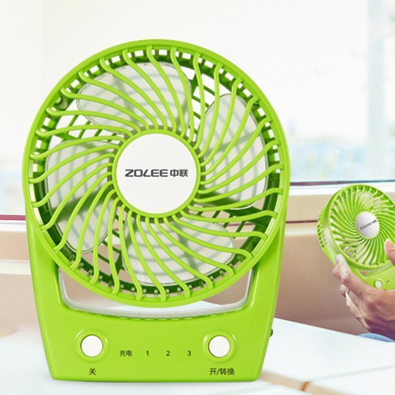 Mini USB Desk Fan 3 Speed Small Desktop Table Quiet USB Fan for Indoor Outdoor