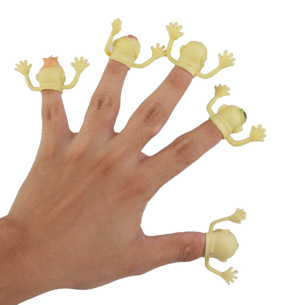 24 Zombie Monster Finger   Party Loot Favors Horror Gag Gift