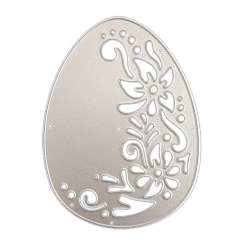 Easter Egg Cutting Dies Greeting Invitation Festival Blessing Cards Making Tools