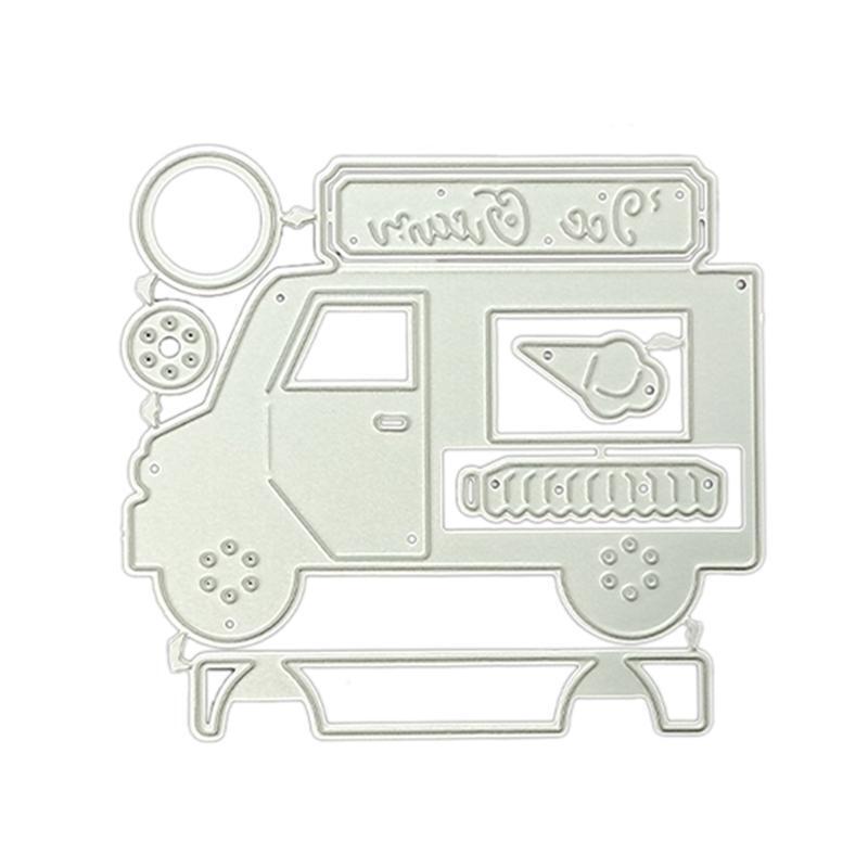 Car Metal Cutting Dies Steel Stencils Album Card Decor for Kids DIY Art Craft