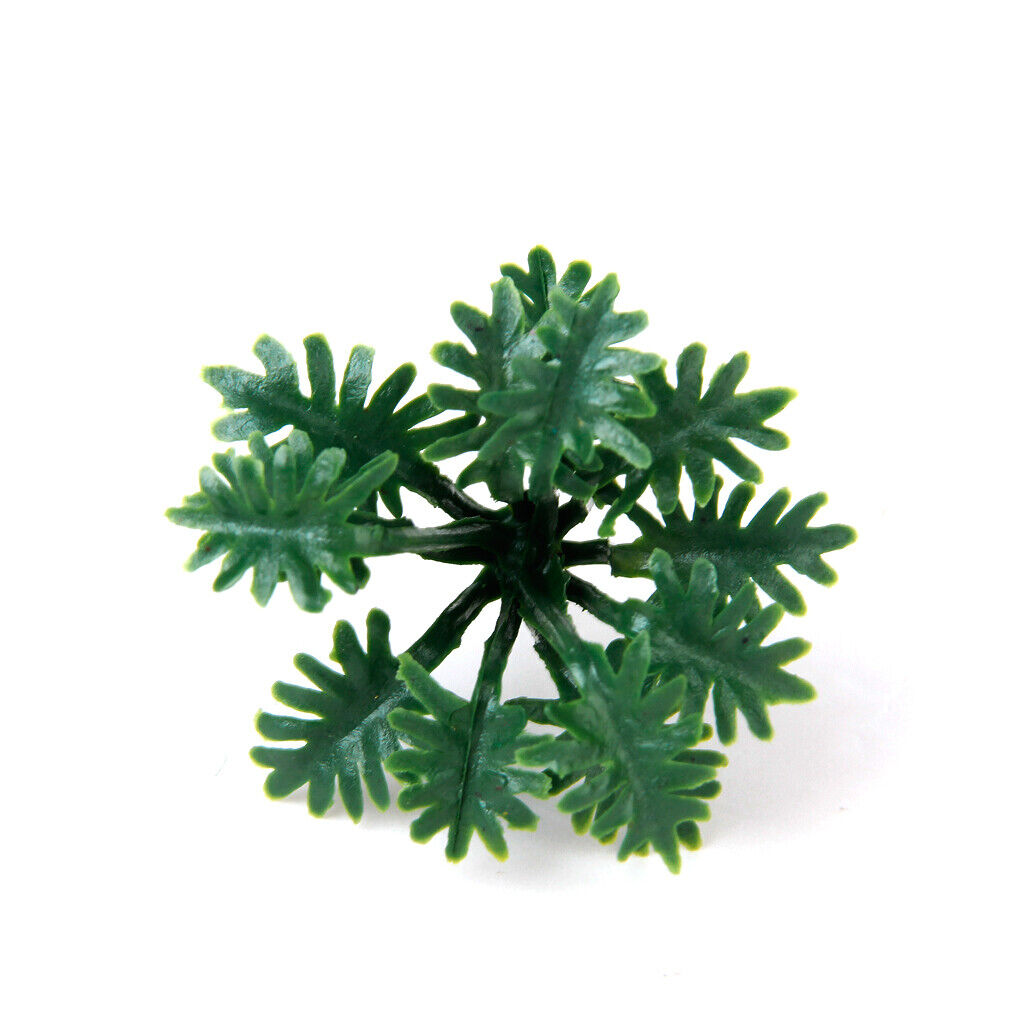 50Pcs   Crushed Leaves  Landscape 1/50 Scale Photo Props